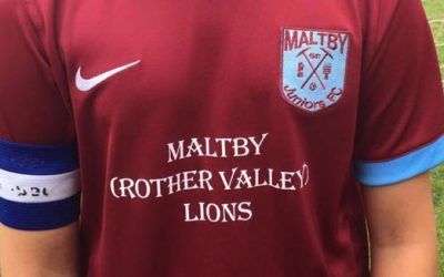 Sponsoring Maltby Juniors Under 13’s Football Team