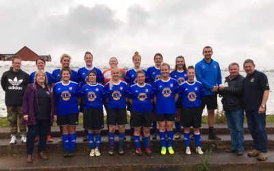 Maltby Lions sponsor Aston Lodge Ladies